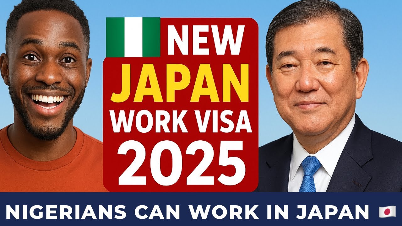 Nigerians Can NOW Live and Work in Japan 2025 🇯🇵