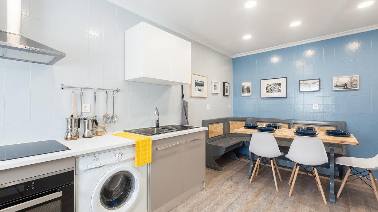 Cocina cálida en tonos azules sin obra - Programa completo - Decogarden