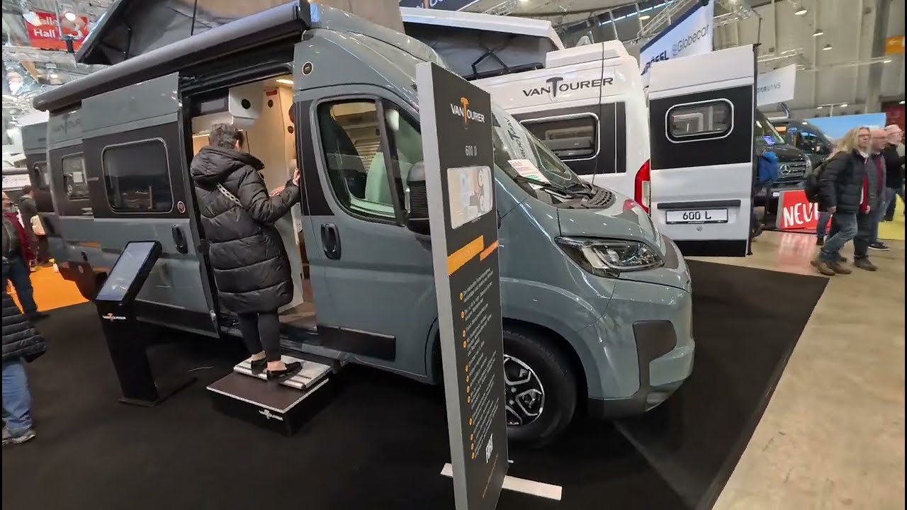 VANTOURER 540D e 600 mod 2025, tanto spazio di carico o secondo letto sotto il letto sollevabile!
