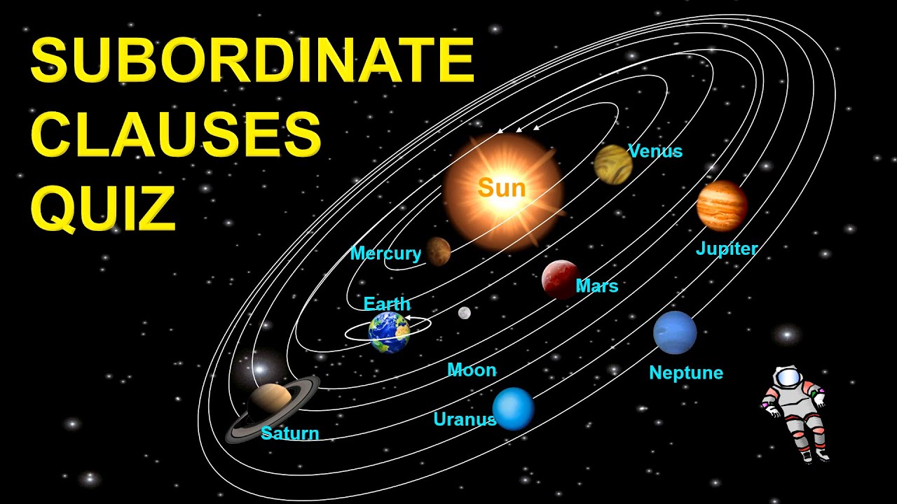 SUBORDINATE CLAUSES | Subordinate Clauses Quiz