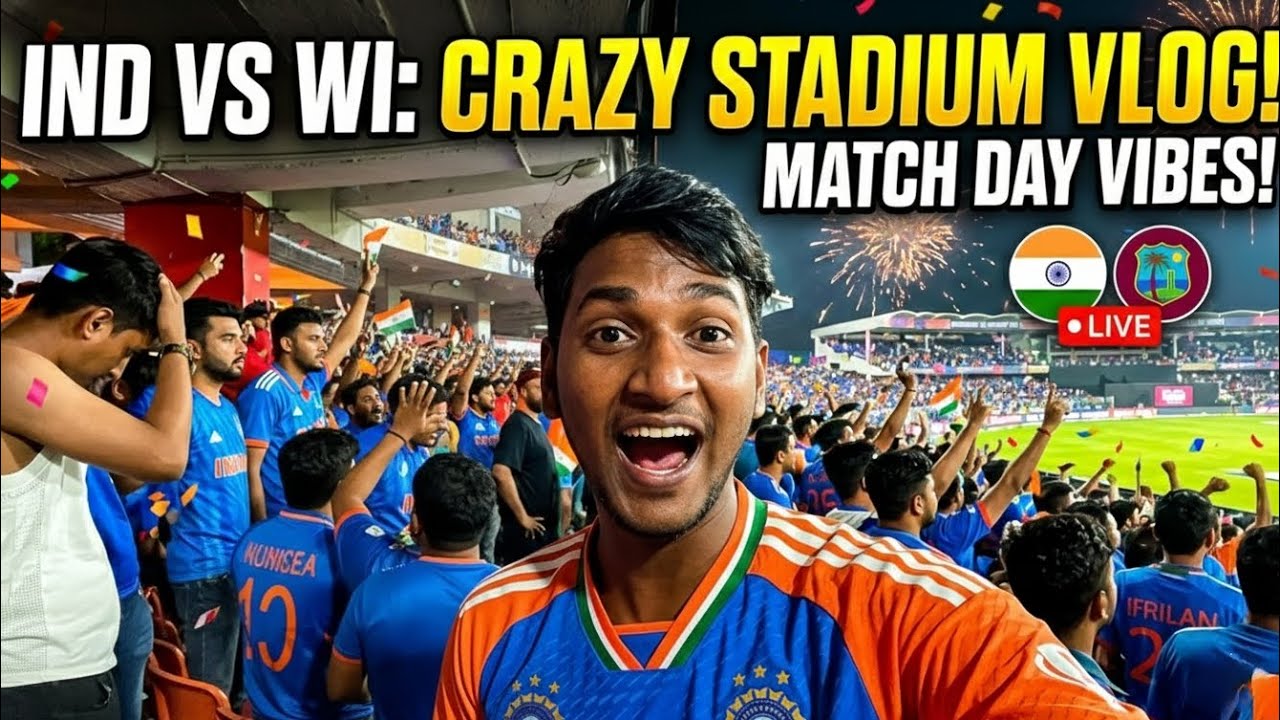 INDIA vs WEST INDIES II T20 World Cup ll Light Show & The Craziest Atmosphere at Eden Gardens!   🇮🇳🔥