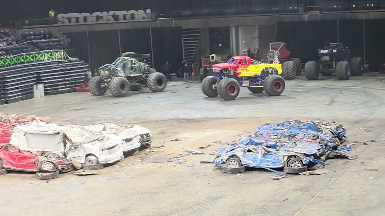 Carolina Crusher at Monster X Tour stockton 2/7/26