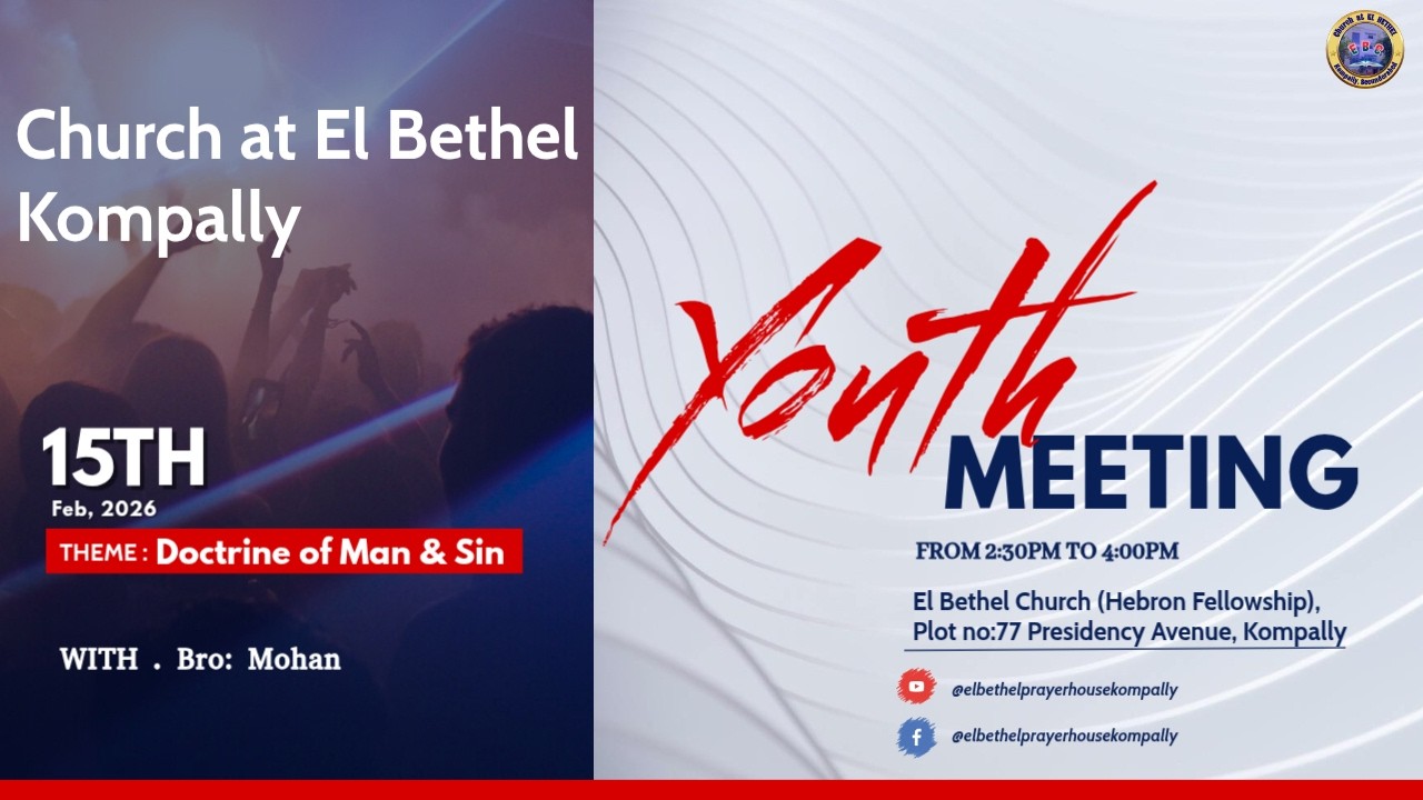 Sunday Youth Service II 15-02-26 II