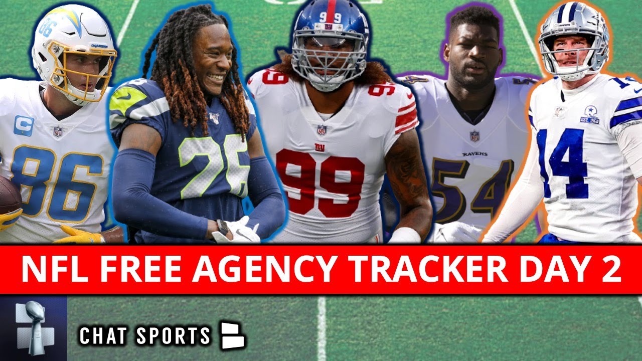NFL Free Agency Tracker: All The Latest Signings & Roster Moves | Day 2 Of 2021 NFL Free Agency