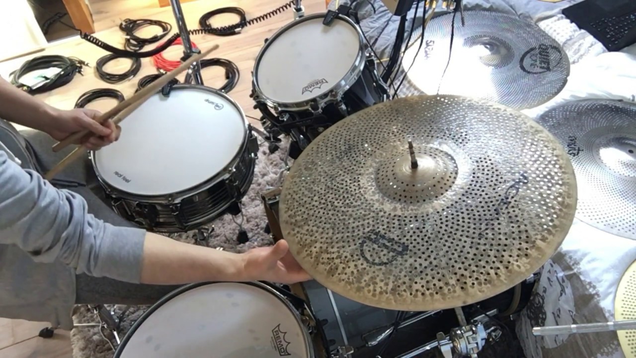Silent rides test - Zildjian / Sabian / Obera / Agean