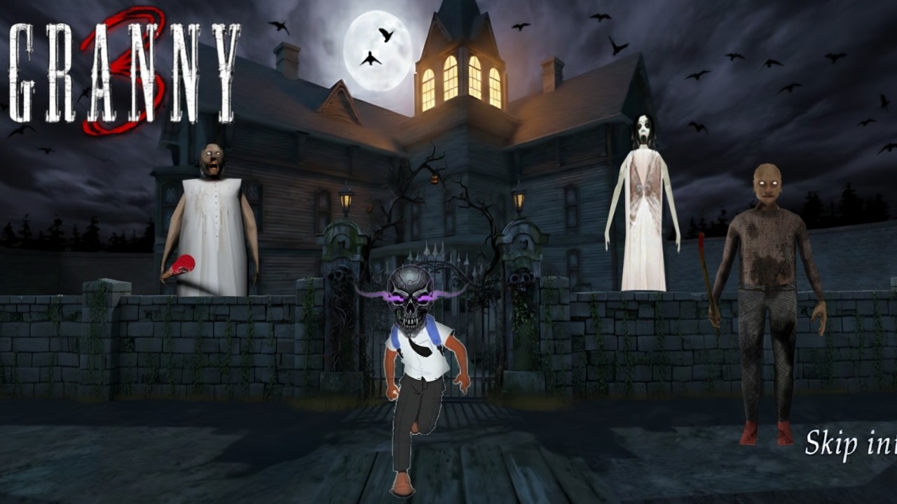 Gate Escape in Granny Chapter 3! 💀 Can I Survive? | FRoz x Beast