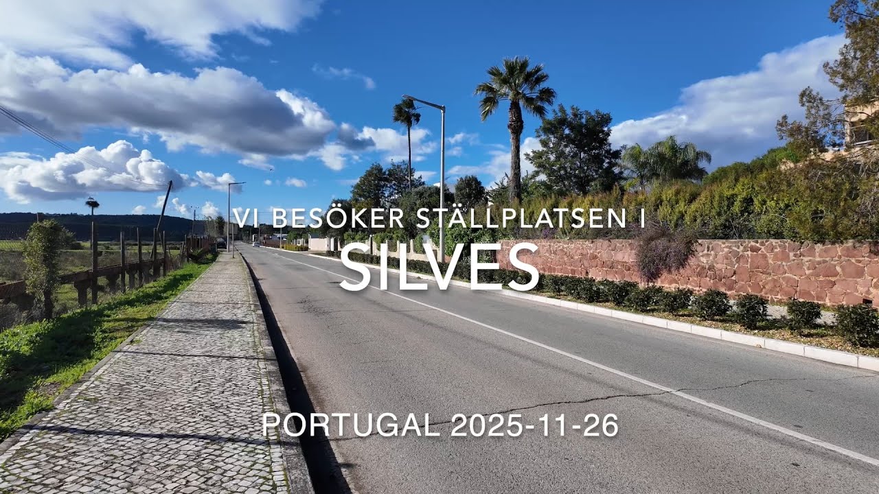 Ställplatsen i Silves 2025-11-28