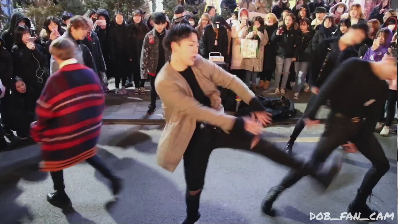 180210 디오비 DOB 홍대공연 / 24K(투포케이) - 날라리(superfly)