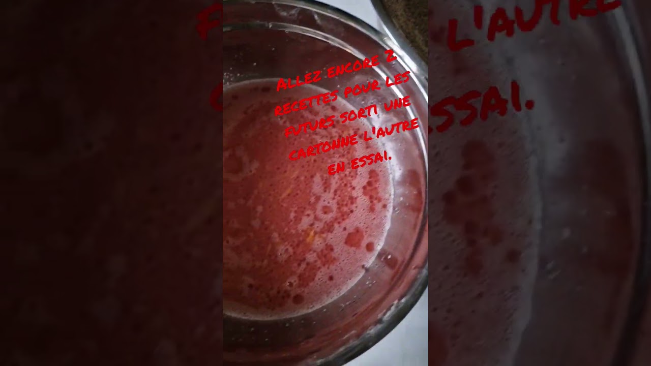 roulage bouillette , nouvelle recette 100% naturel avec colorant alimentaire .
