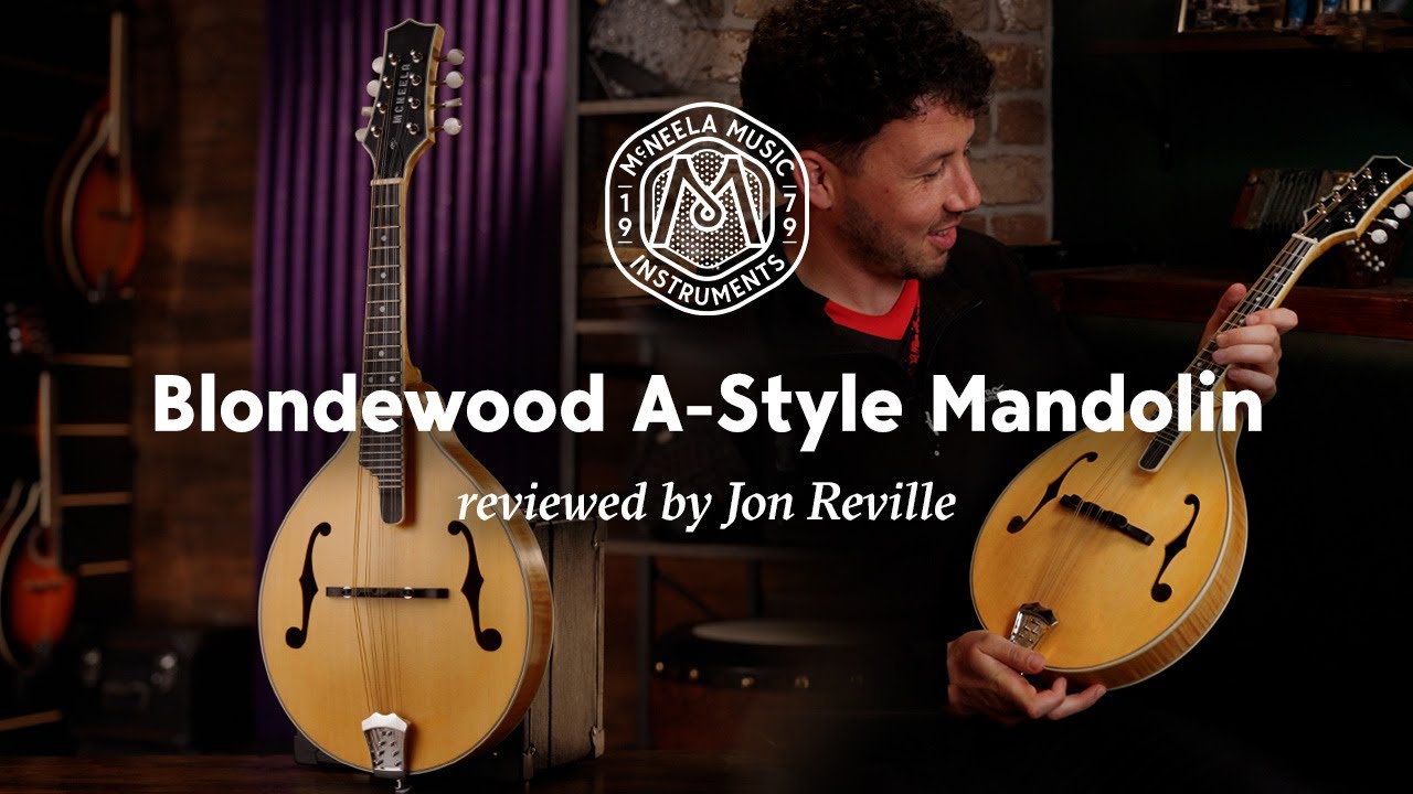McNeela Blondewood Mandolin Review | Jon Reville Performs ‘Flagstone Memories’