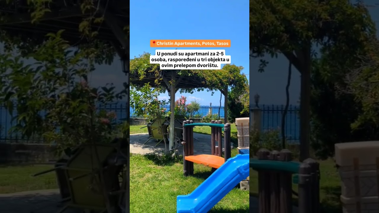 Sme&scaron;taj blizu plaže na Tasosu  Christin Apartments, Potos, Tasos