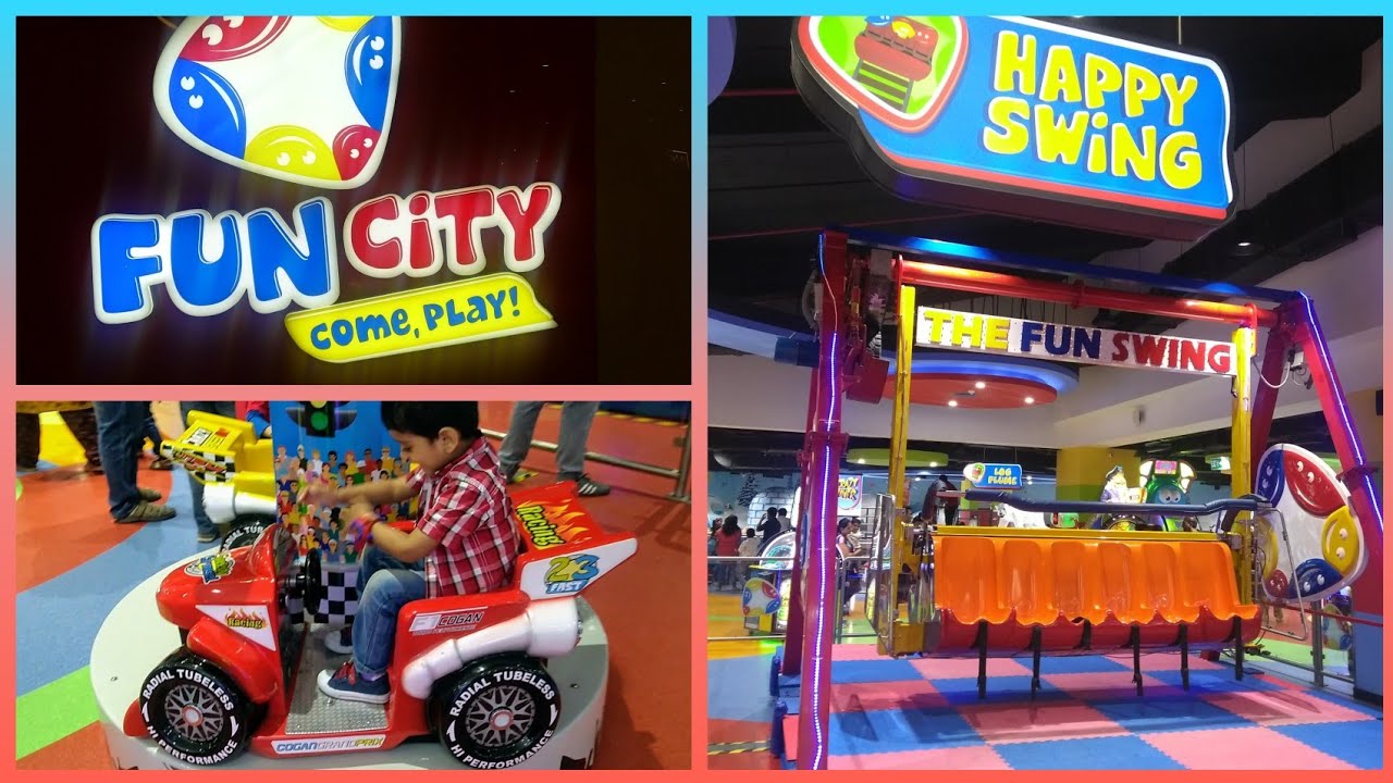 Fun City Indoor Kids Play Area l Vega City Mall Bangalore