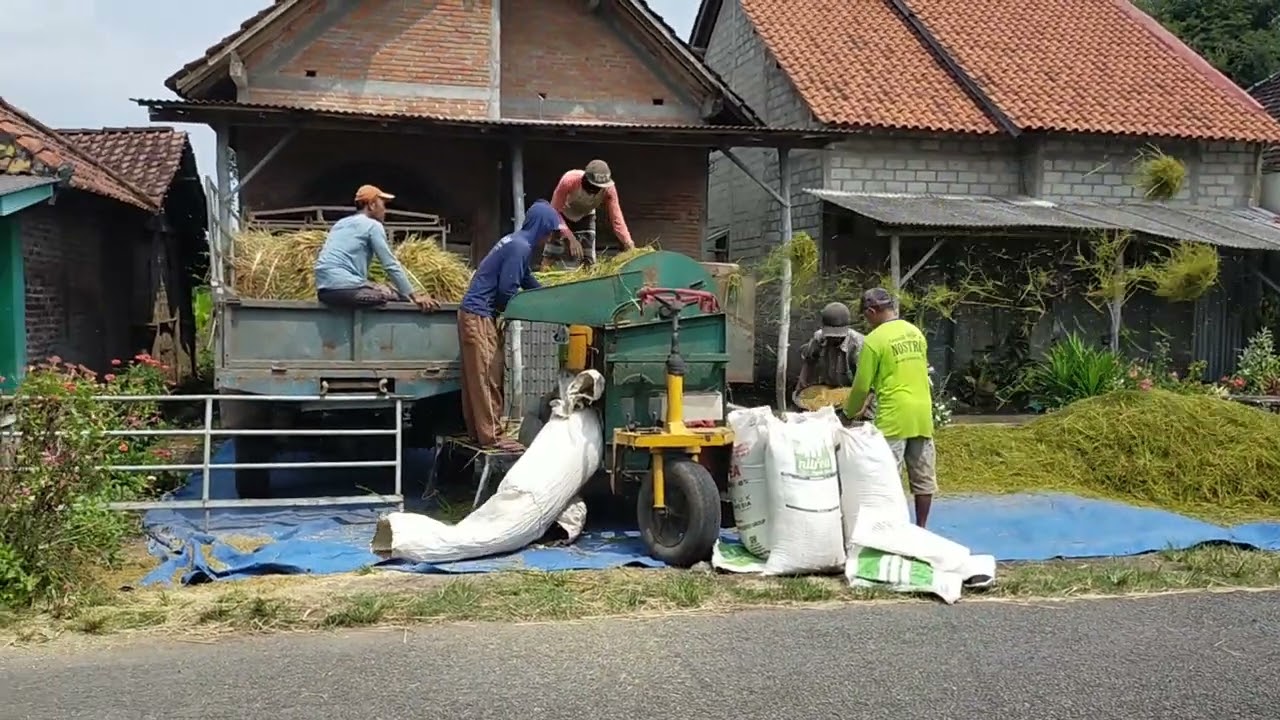 Mesin Perontok Padi [] Dos Padi Keliling