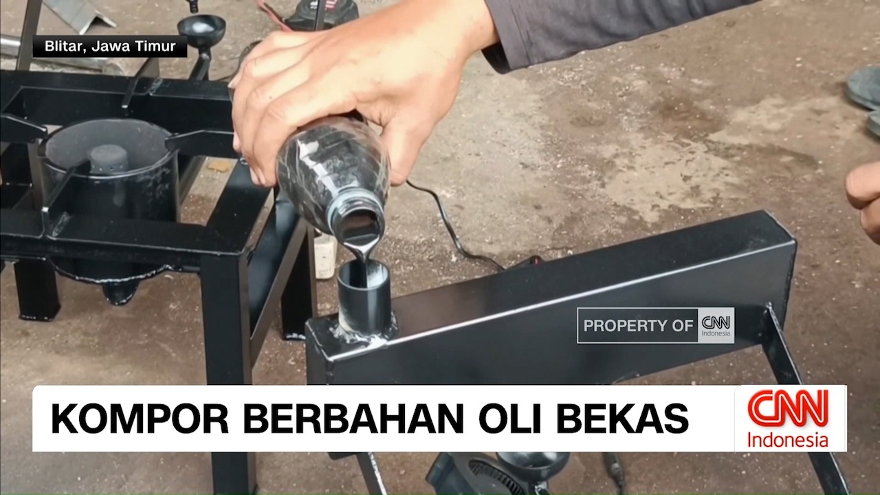 Kompor Berbahan Oli Bekas