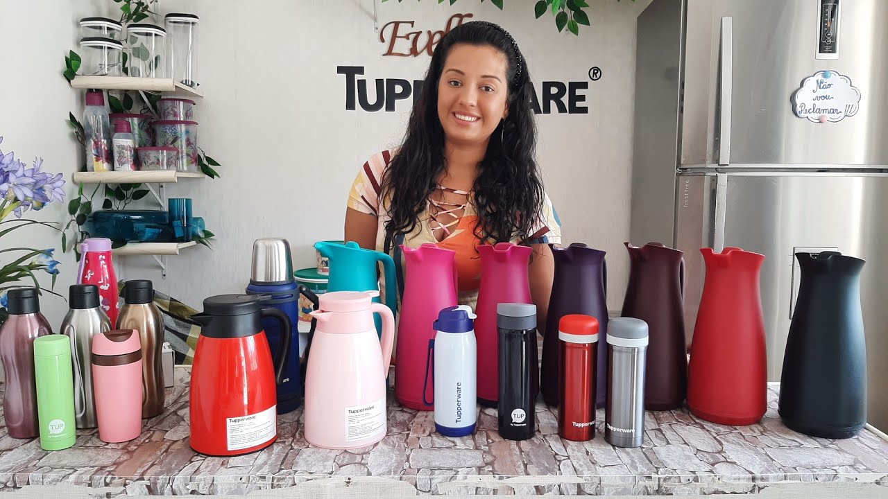 GARRAFAS TÉRMICAS DO MEU ENXOVAL | Evellin Tupperware