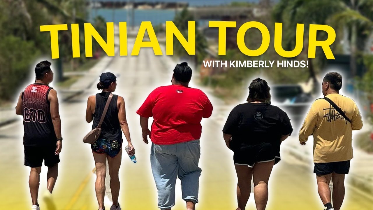 Running with Kim around Tinian🏃‍♀️🌴🗺️👣