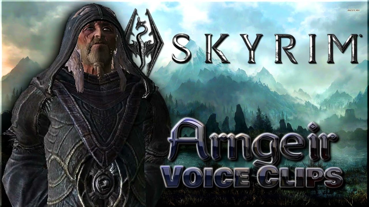 Все озвученные фрагменты Арнгейра • Голосовые реплики The Elder Scrolls V: Skyrim • 2011 (Кристоф...