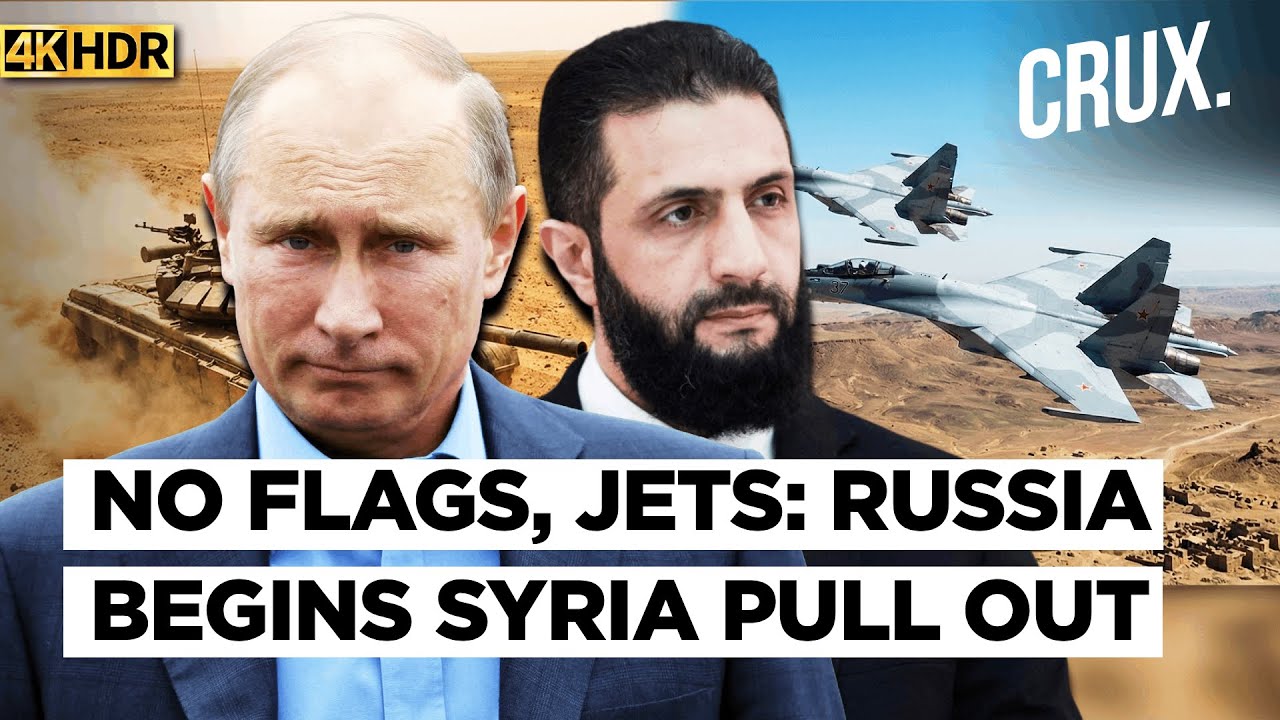 Putin 'Woos' Al-Sharaa in Moscow as Russia Scrambles to Keep Syria Bases Amid US Inroads | 4K