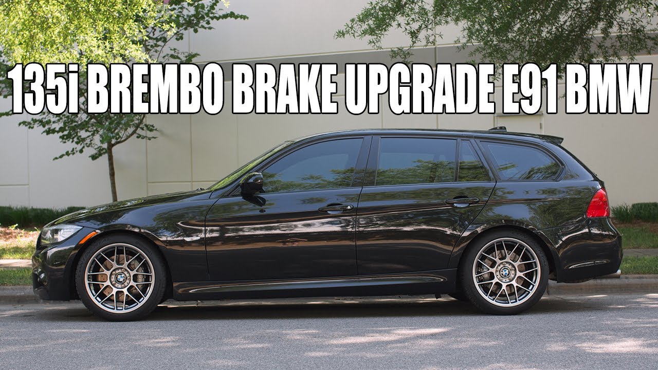 135i Brembo Brake Install on BMW E91
