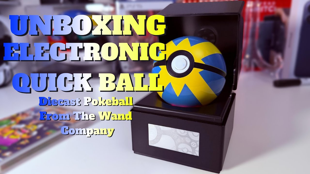 This Electronic Quick Ball Replica Feels ALIVE ! | Pokémon Collectible