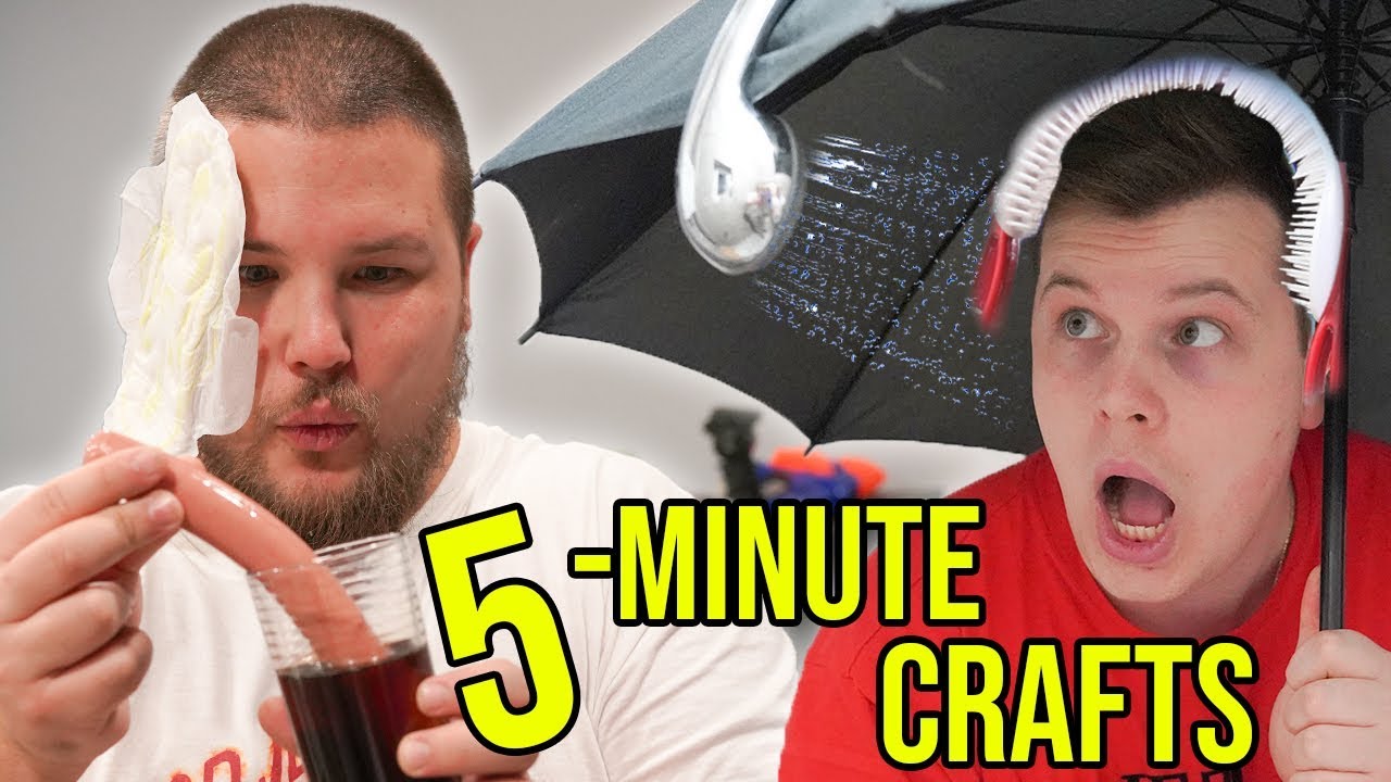 TESTIRAMO NAJBIZARNIJE LIFE HEKOVE !! *5 MINUTE CRAFT'S*