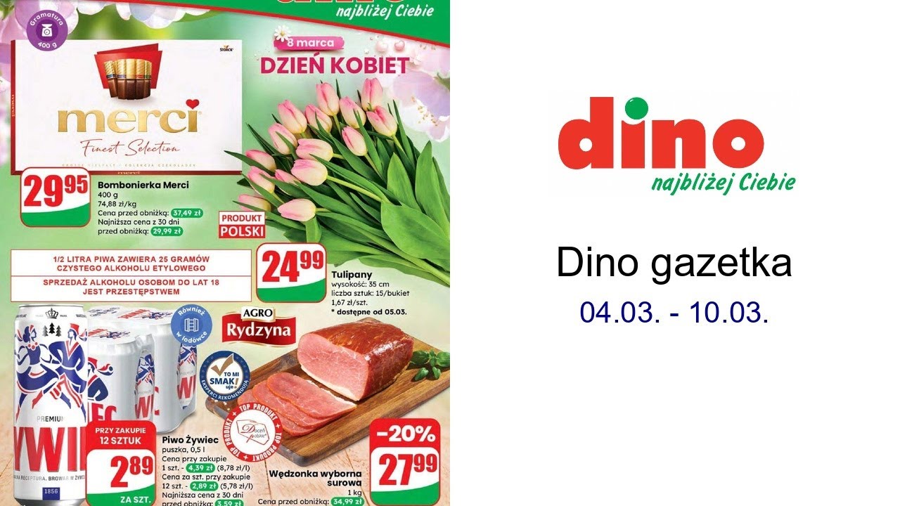 Dino gazetka 04.03. - 10.03.