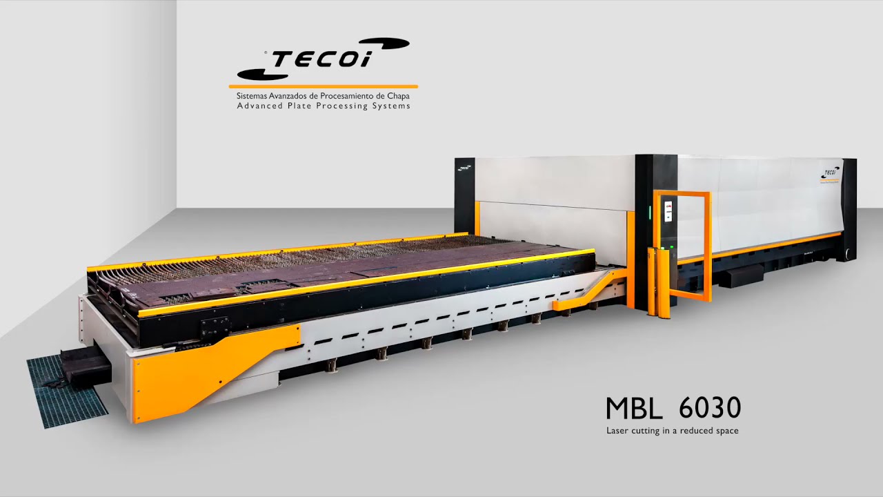 TECOI - MBL 6030 -  Laser cutting in a reduced space
