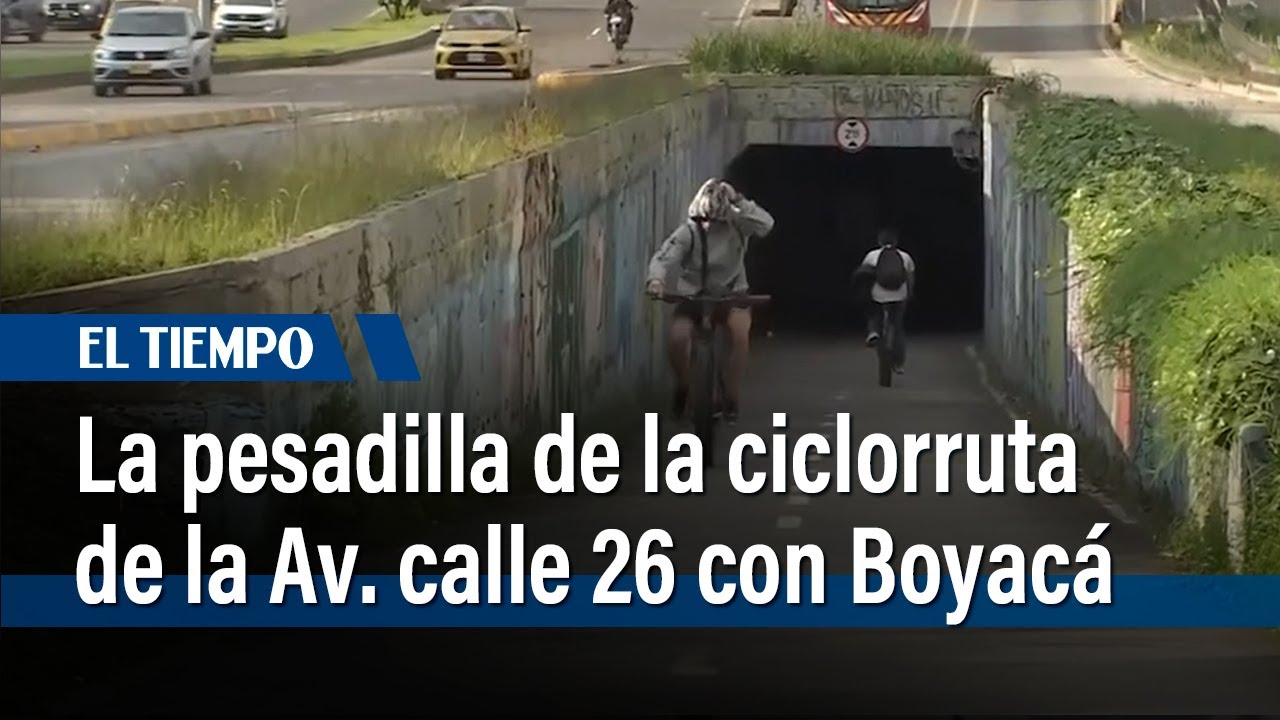 La pesadilla de la ciclorruta de la Av. calle 26 con Boyacá | El Tiempo