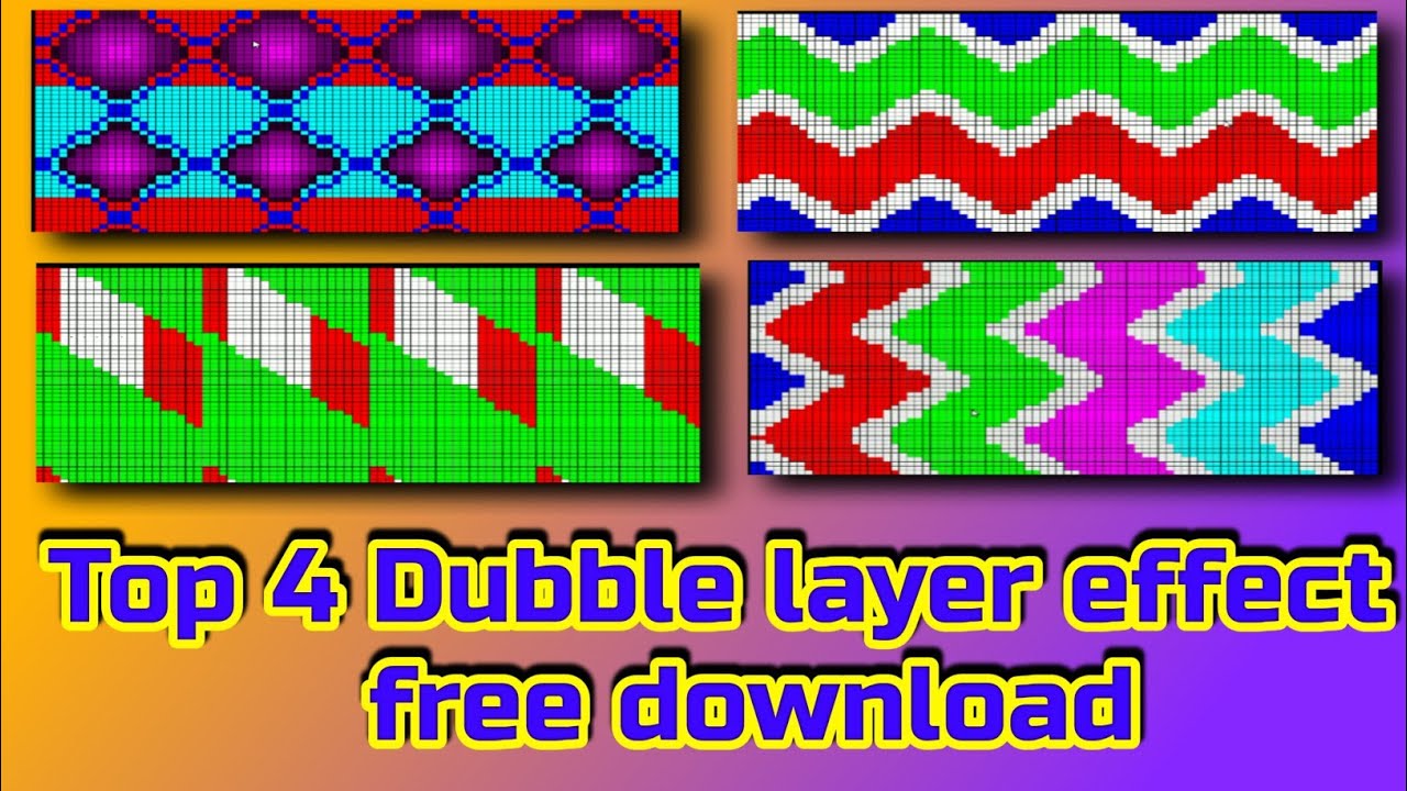 Top 4 dubble layer effect free download,pixel led effect free download