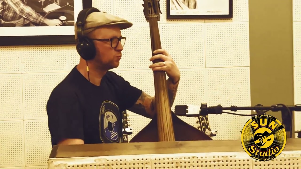 Jake Calypso in Sun Studio with Willie Hall