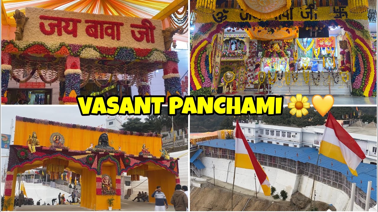 Vasant Panchami at Baba Ballo Ji Mathwar Jammu  🌼💛🛕
