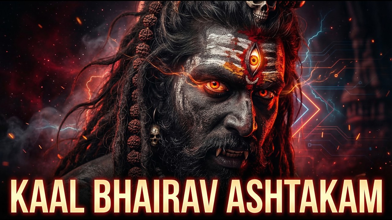 Kaalbhairav Ashtakam | *POWERFUL* MUSIC TO REMOVE DARK ENERGY | Shiv | Mahakal | Techno Trance Music