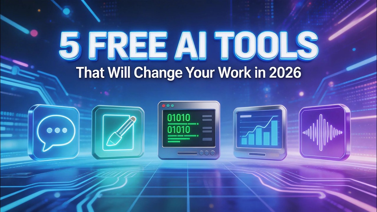 5 Free AI Tools That Will Change Your Work in 2026