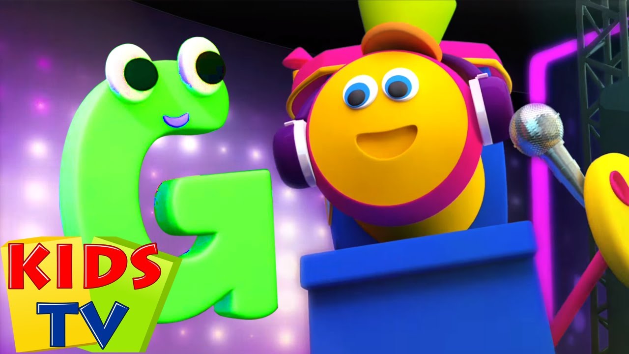 Xe lửa Bob học bài hát | Ngữ âm từ G | Trường mầm non | Kids Tv Vietnam | Video giáo dục
