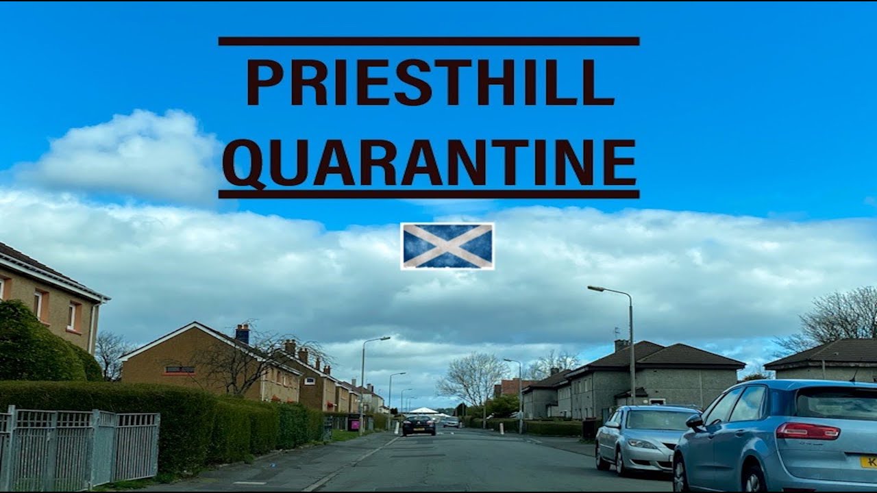 PRIESTHILL GLASGOW ON COVID19 CORONA LOCKDOWN #COVID19 #QUARANTINE