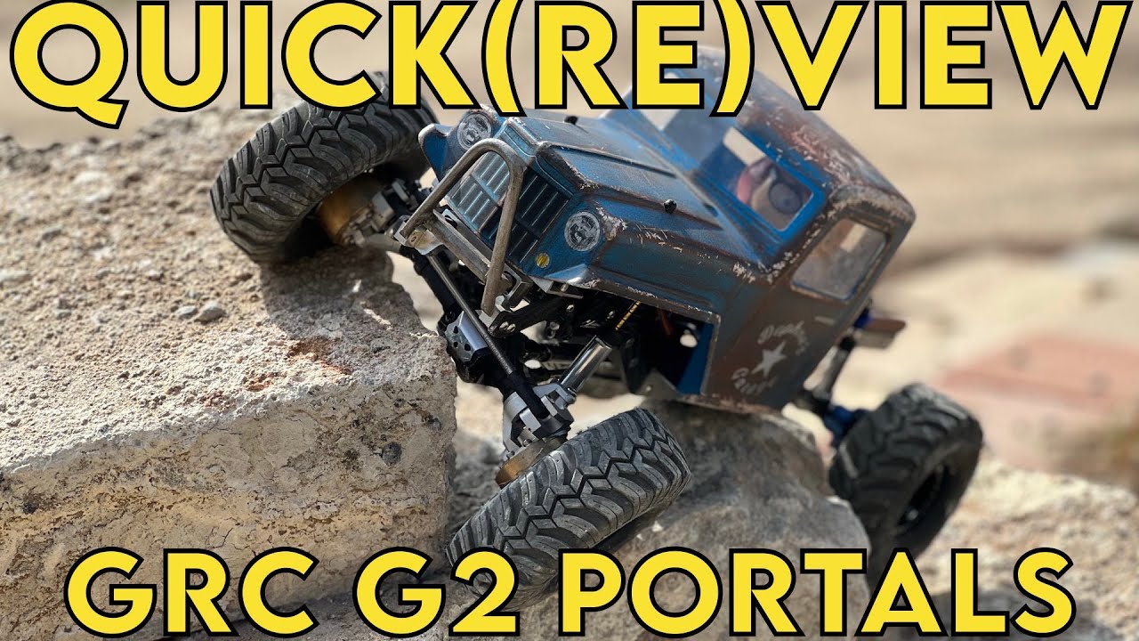 Crawler Canyon Quick(re)view: GRC G2 Portal housings
