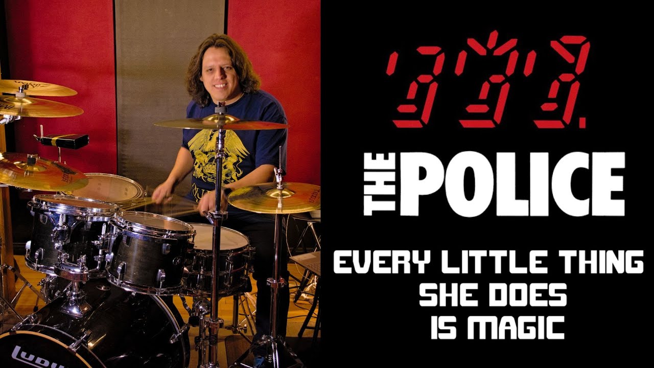The Police - Every Little Thing She Does Is Magic - Drum Cover (REVISITED)