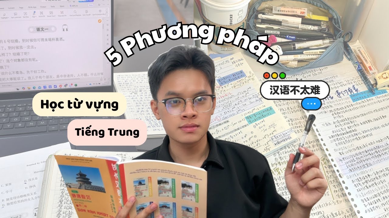 STUDY DIARY | BẬT MÍ BÍ QUYẾT GHI NHỚ TỪ VỰNG TIẾNG TRUNG ĐƠN GIẢN - NHỚ LÂU CỦA SINH VIÊN USSH 