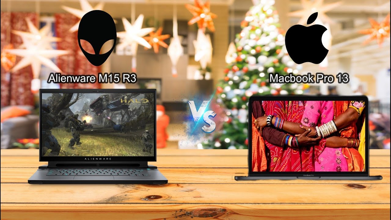 Alienware M15 R3 vs Apple MacBook Pro 13 | M1 CHIP is truly MESMERIZING !!