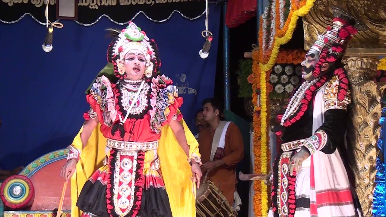Yakshagana Shri Devi Mahatme /Hosanagara Mela Part22/VIDYUNMALI /PERMUDE JAYAPRAKASH/KANNADIKATTE