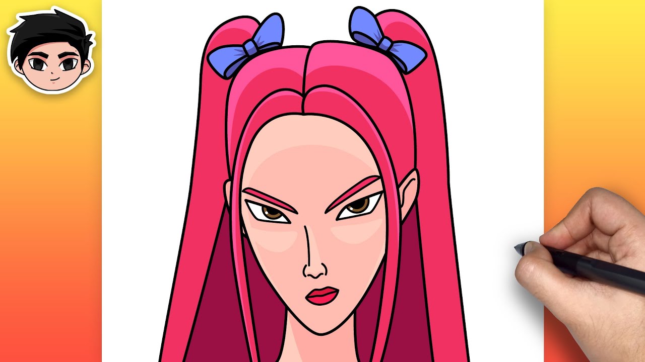 How To Draw MIRA | KPop Demon Hunters - Step By Step Easy For Beginners