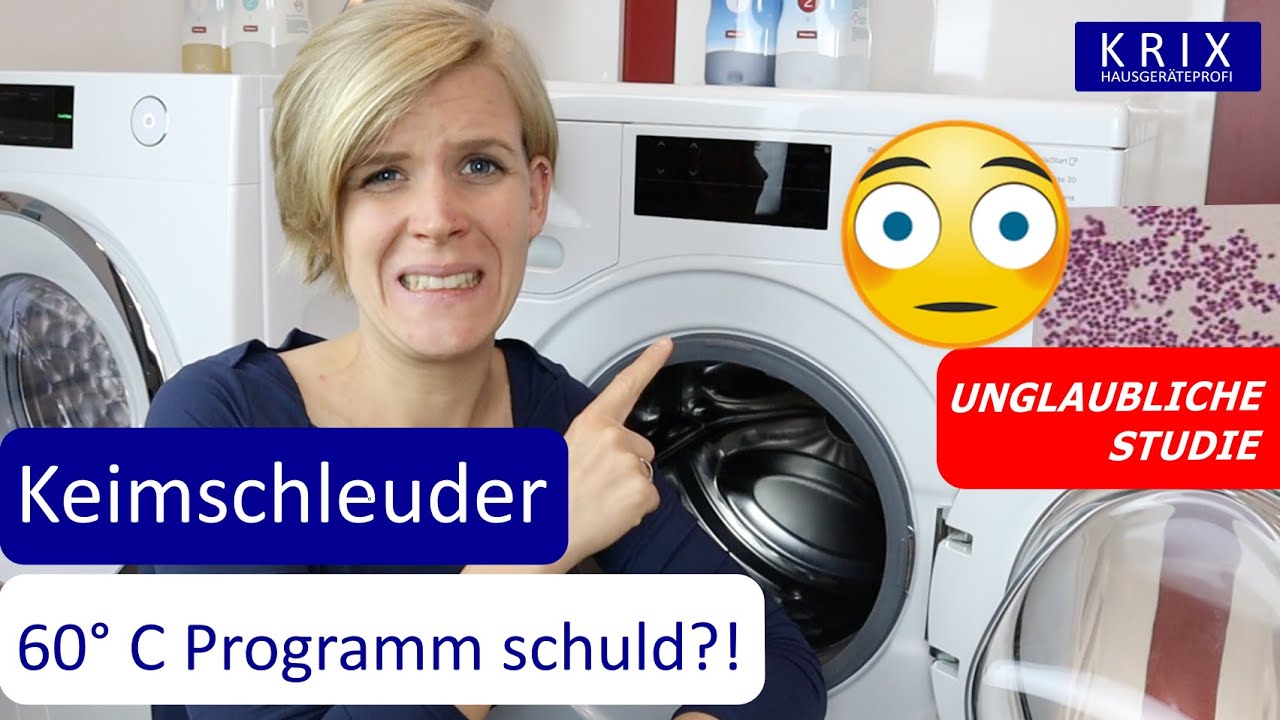 Keimschleuder Waschmaschine! (das sagt dir keiner)