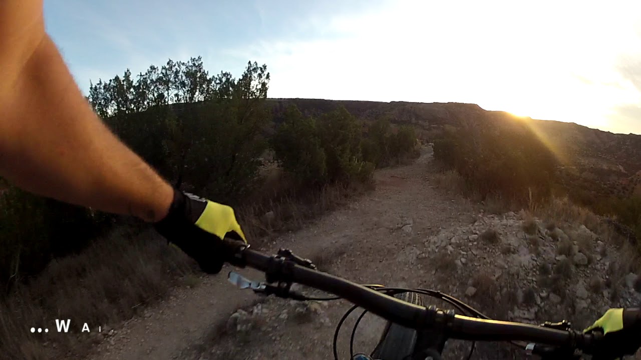 Rock Garden trail MTB POV - Palo Duro Canyon State Park