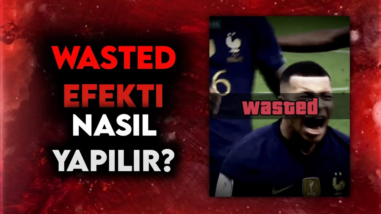 WASTED EFEKTİ NASIL YAPILIR?? - CapCut - ScouT