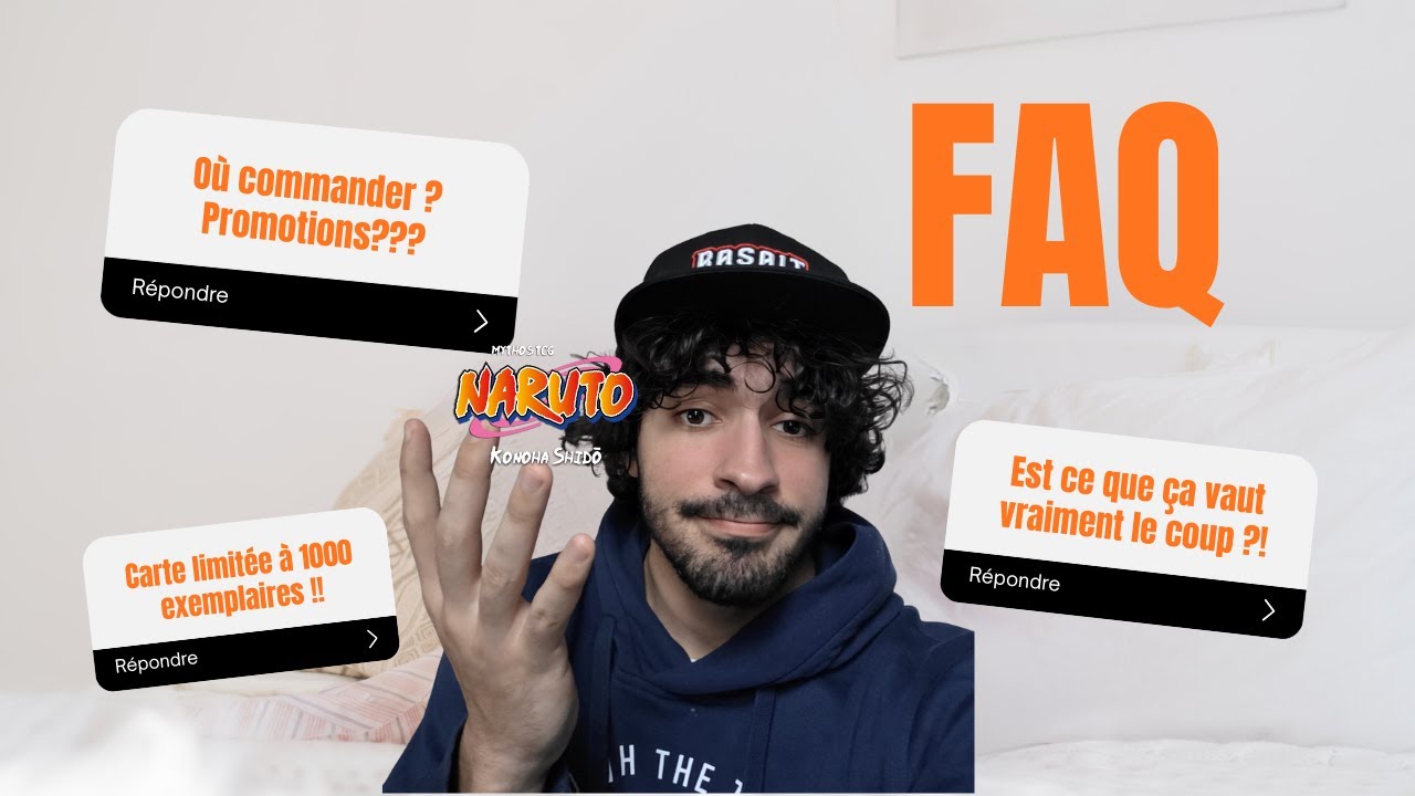 FAQ NARUTO MYTHOS TCG (Carte limitée, rupture de stock, où commander...)
