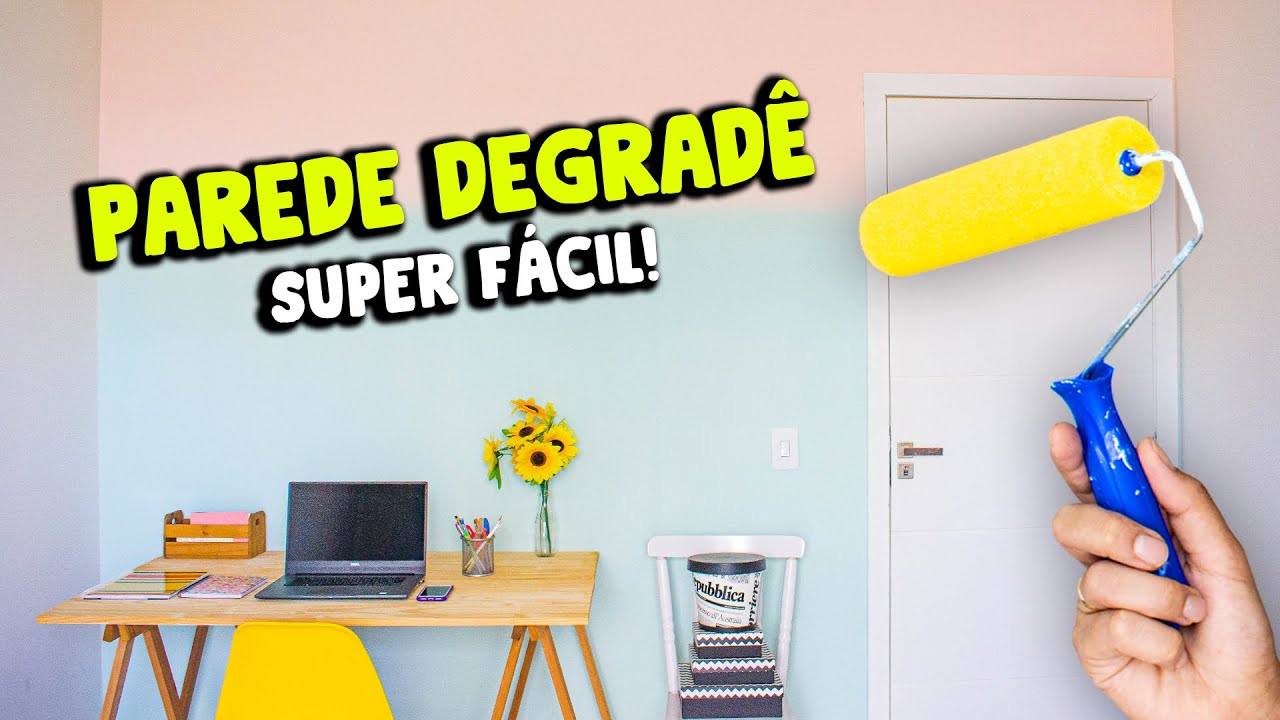 COMO FAZER EFEITO DEGRADÊ NA PAREDE?