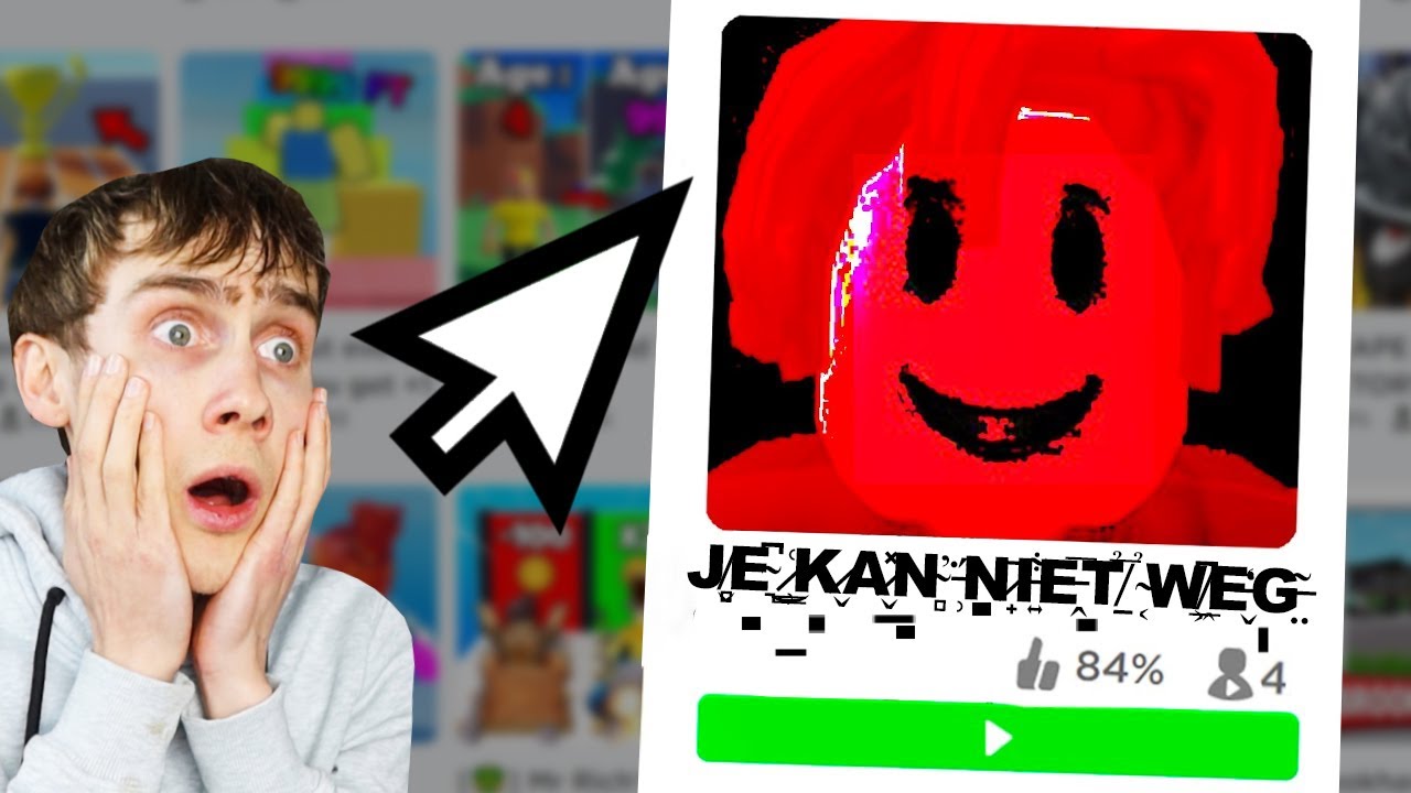 Als Je Dit Spel Speelt, Kan Je Niet Meer Weg (Roblox)