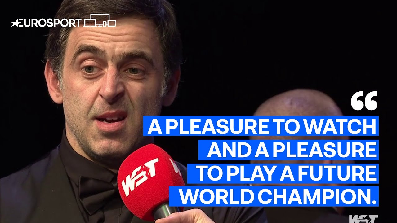 &lsquo;Future World Champion!&rsquo; Ronnie O&rsquo;Sullivan pays tribute to Fan Zhengyi | Eurosport Snooker