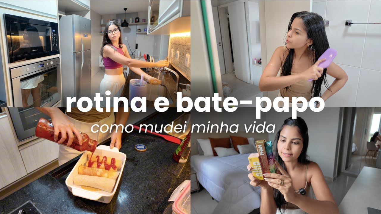 como emagrecer mudou minha vida, trabalho e relacionamento, testando makes novas e fazendo panquecas