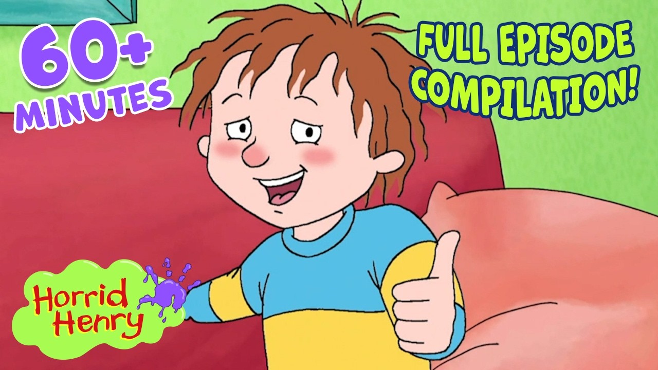 Henry's Parents Turn Perfect | Season 4 Clip Compilation | Horrid Henry | 1 HOUR